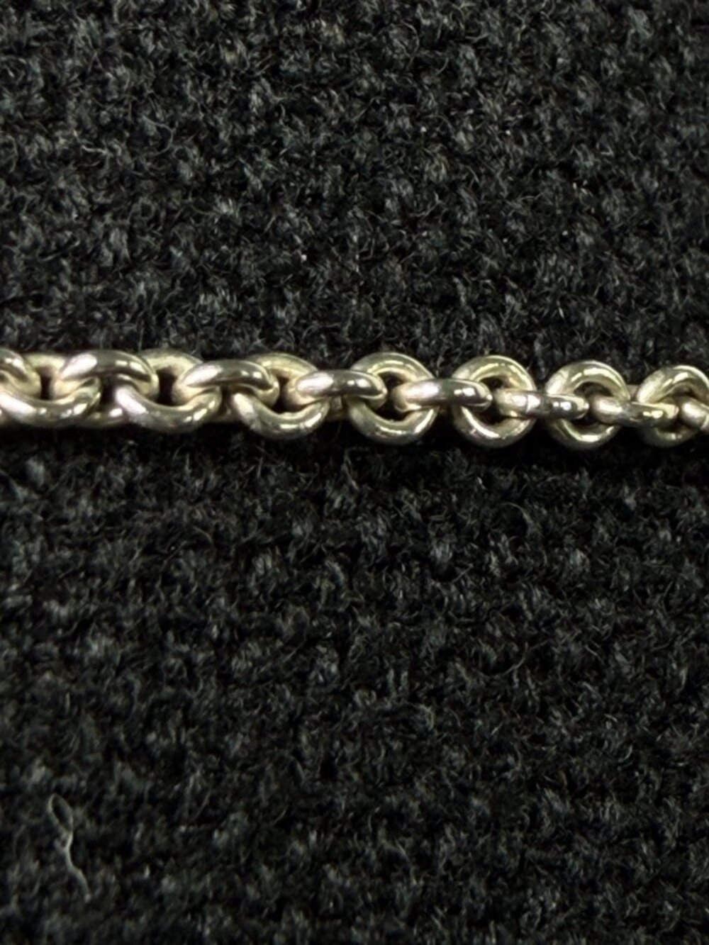 TIFFANY and CO 1837 Sterling Silver 925 18" Bar Pendant Necklace Vintage - Picture 10 of 13